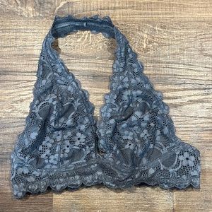 Free People Galloon Lace Halter Bra